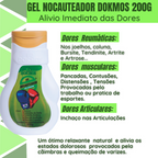 Gel Nocauteador Dokmos Massageador 200g 4 Unidades