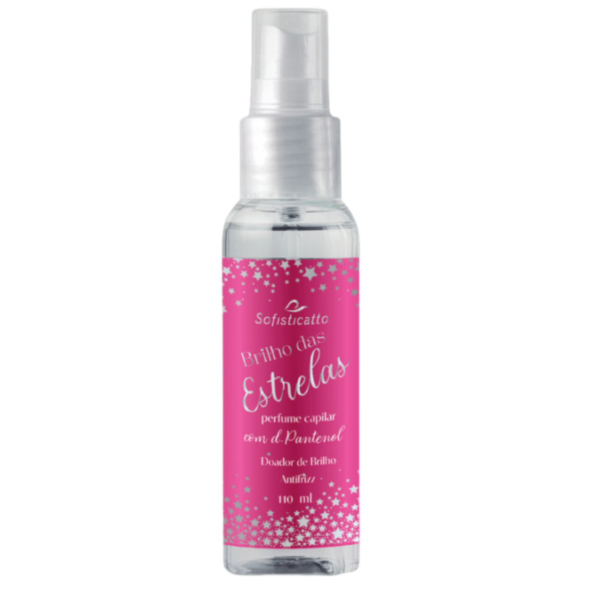 Perfume Capilar Brilho das Estrelas Com D-Pantenol e doador der Brilho Sofisticatto 110ml