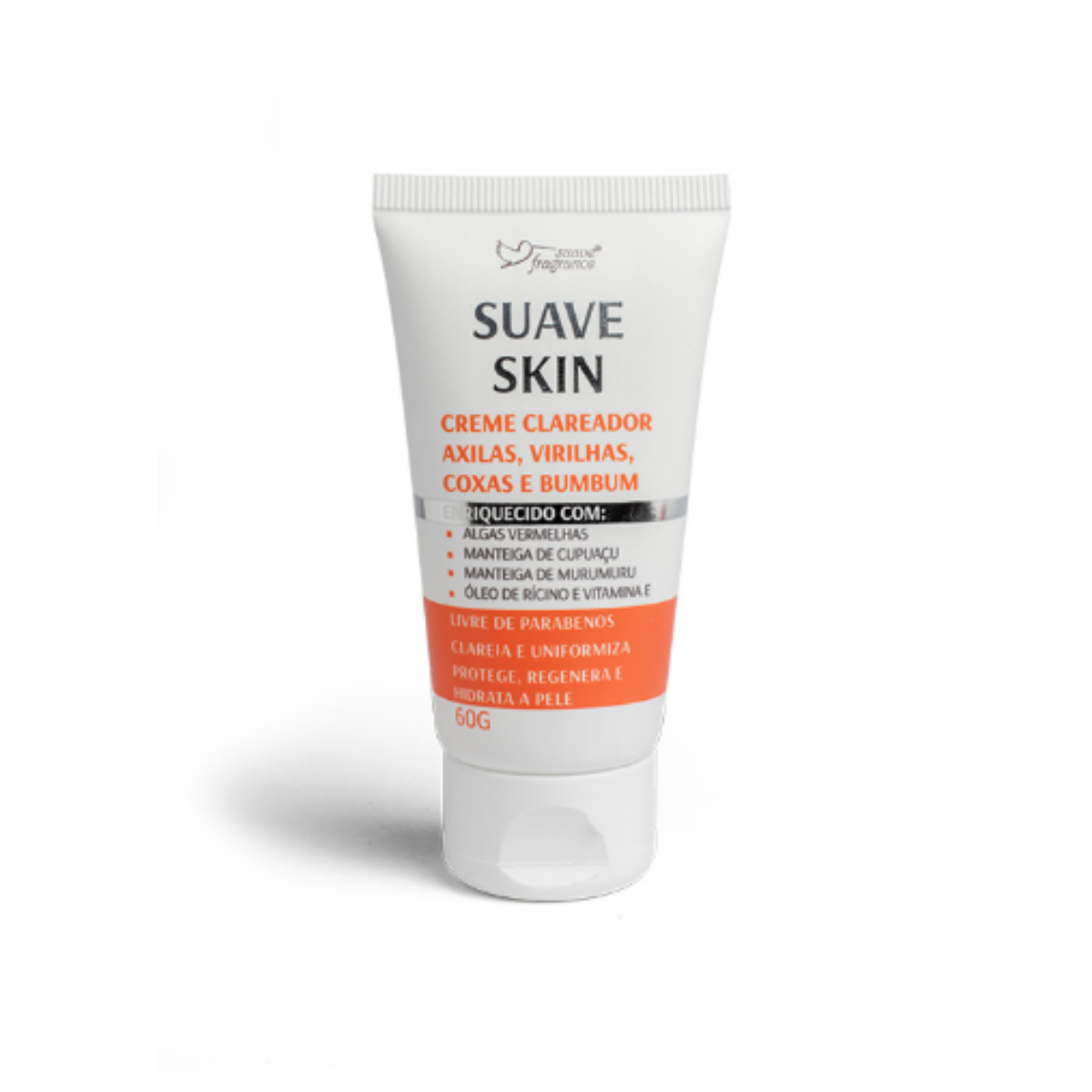 Creme Clareador Axilas, Virilhas, coxas e Bumbum  Suave Skin 60g Suave Fragrance