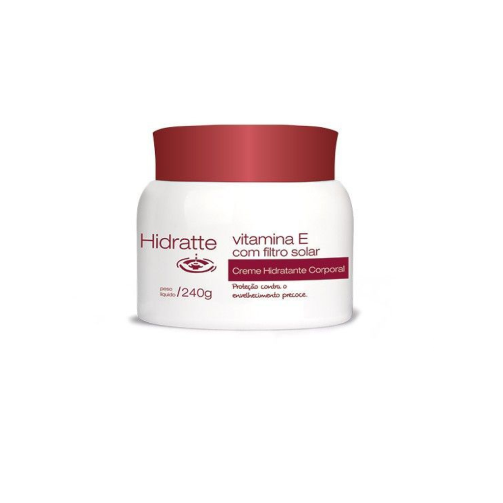 Hidratante Elastina Hidratte 240g Pote Natu Charm 2026