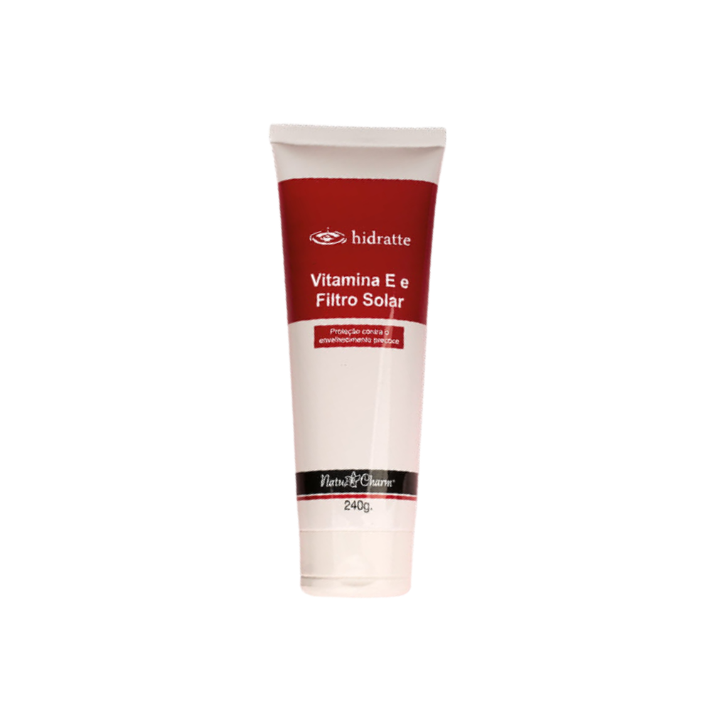Hidratante Vitamina E Com Filtro Solar 240g Natu Charm (bisnaga)