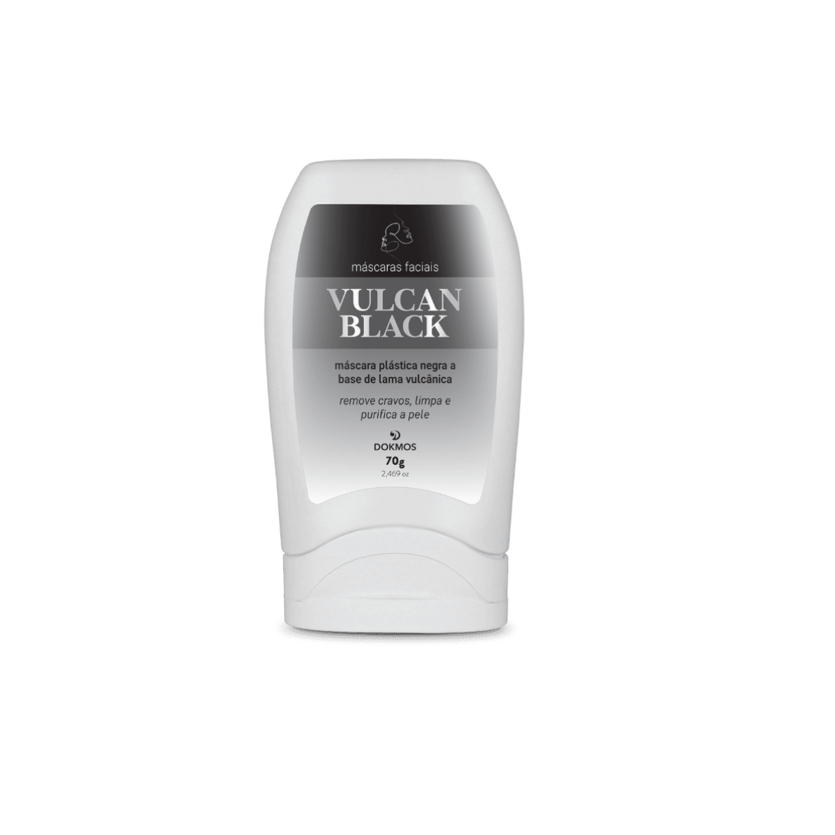 Mascara Removedora de Cravos Vulcan Black 70g Dokmos