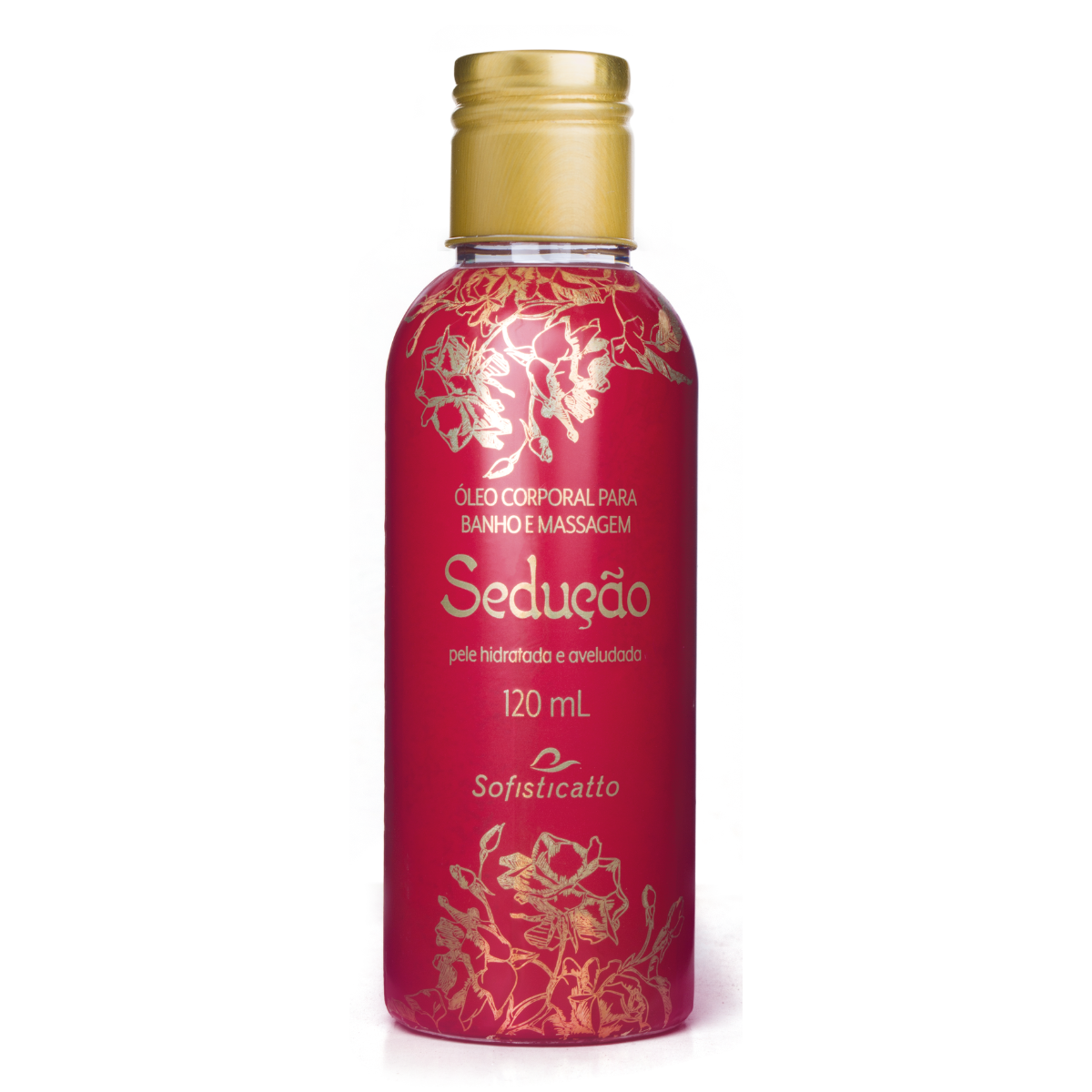 Oleo Corporal Para Banho e Massagem Sedução Sofisticatto 120ML