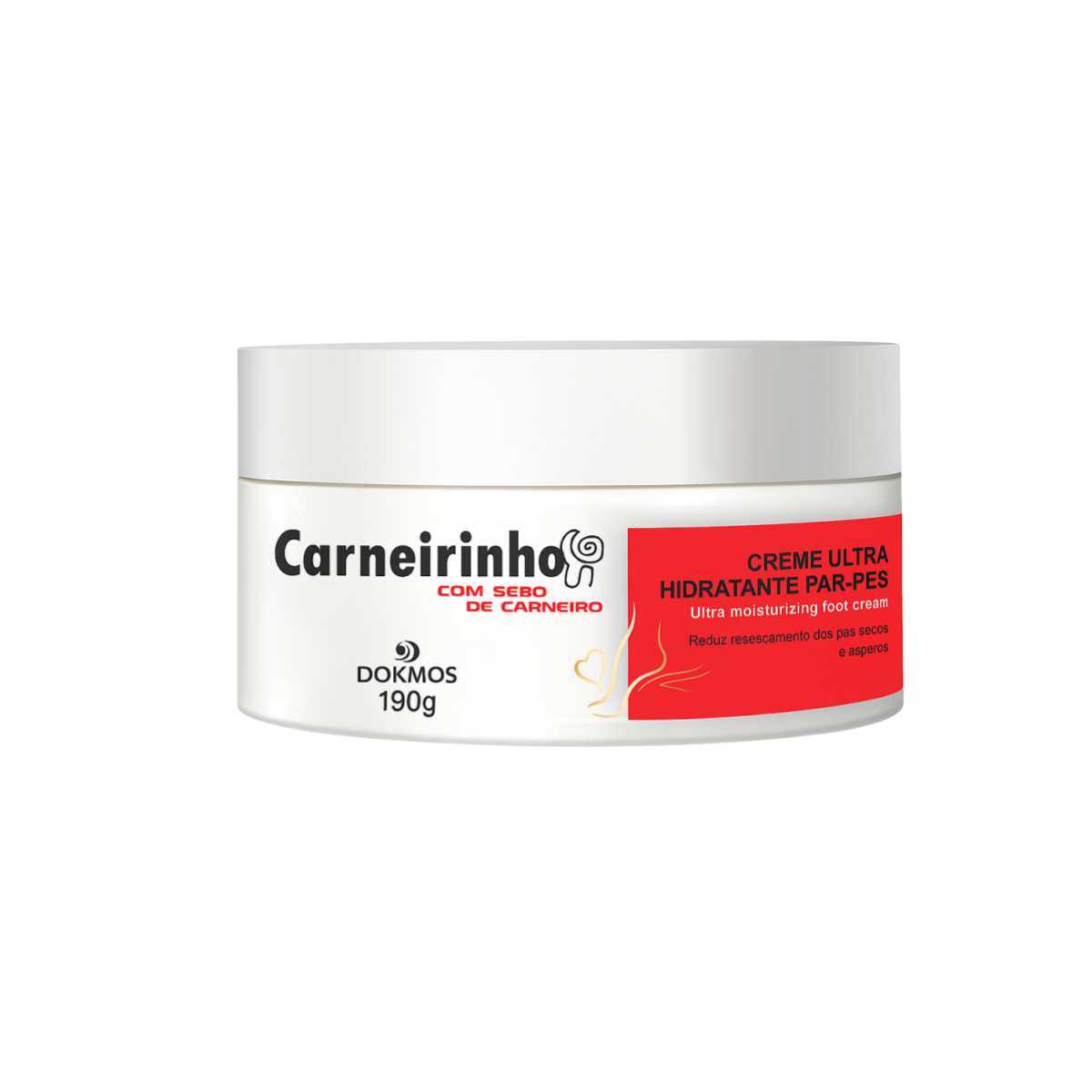 Creme Hidrantante  para os Pés Carneirinho Dokmos 190g
