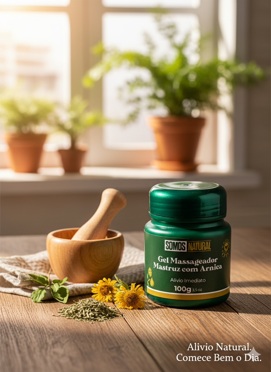 Gel pra Massagem Mastruz com Arnica