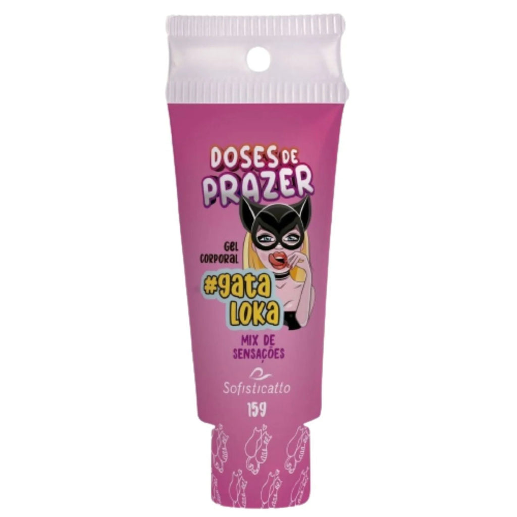Gel Corporal #Gataloka 15mL Sofisticatto